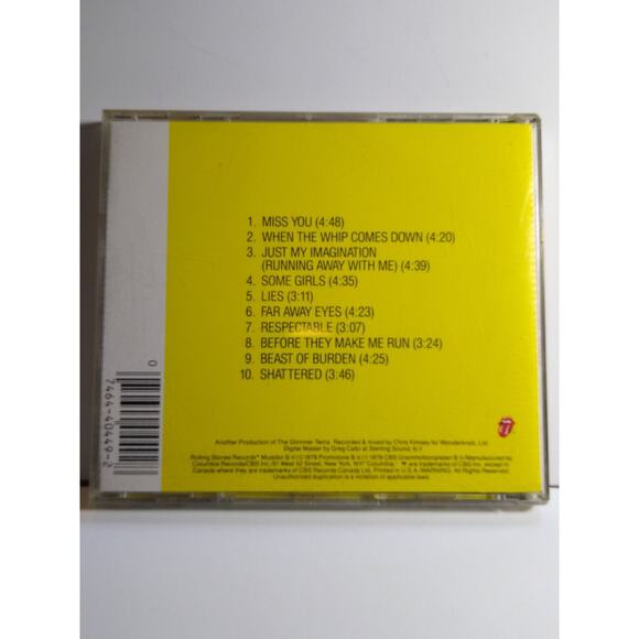 The Rolling Stones - Some Girls CD 1978 Digital Mastered Rock CBS - Picture 3 of 3